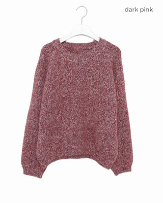 Blurred Round Knit