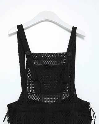 Square perforated overalls