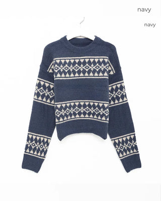 Jacquard Round Knit