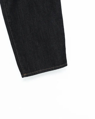 Yellow Stitch Wide Rigid Jeans