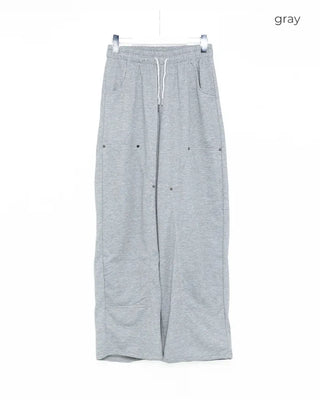 Rivet Double Knee Sweatpants