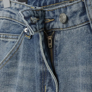 (Unisex) Vintage-style denim pants