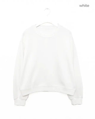 Sweatshirt T-shirt & Mini Skirt Set