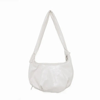 Ribbon Shirring Shoulder Bag