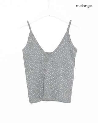 Flower Slit Sleeveless