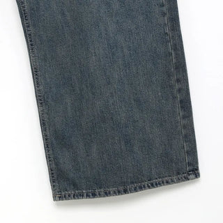 Vintage-like washed denim
