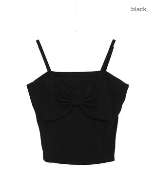 Bust Ribbon Point Camisole Bustier