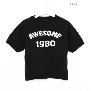 1980 Half Knit T-shirt