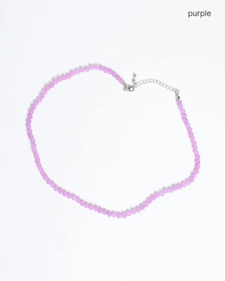 Colorful bead necklace