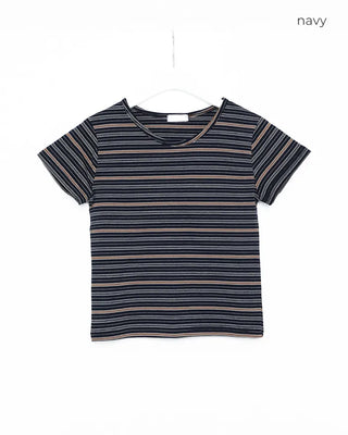 Slim-fit striped T-shirt
