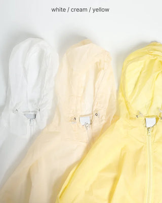 Windbreaker Hooded Zip-Up