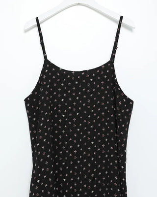 Flower Camisole Long Dress