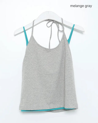 Slim layered camisole