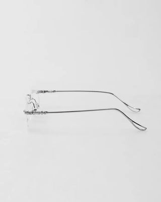 Rimless square glasses