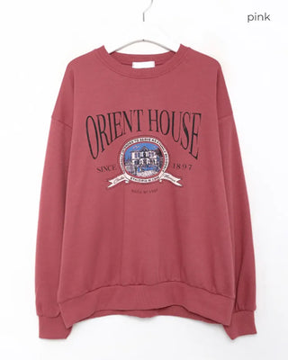Logo print sweatshirt