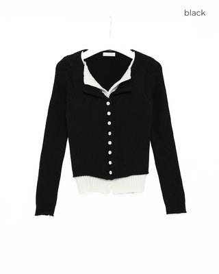 Ribbed Cardigan
