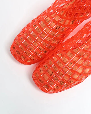 Jelly flat shoes