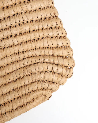 Rattan Square Handbag