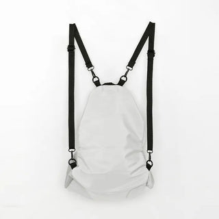 (Unisex) Mesh Pocket Nylon Backpack