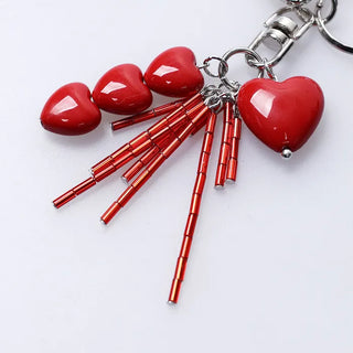 Red Heart Keychain