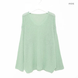 See-through knit