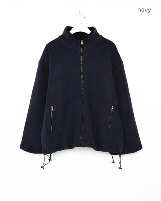 Basic fleece zip-up