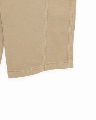 Wide double outseam cotton cargo pants