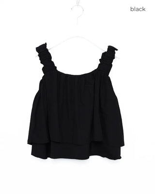 Frilled tiered blouse