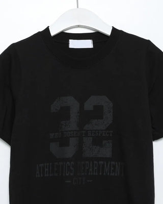 32 Lettering Short-Sleeve T-Shirt
