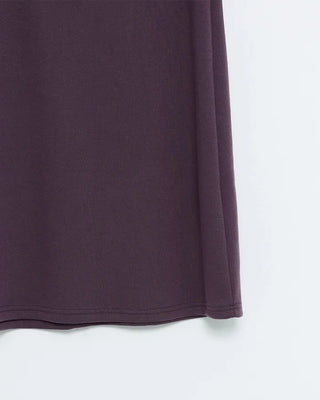 Button-detail long skirt