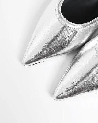 Dot Cubic Pointed Toe