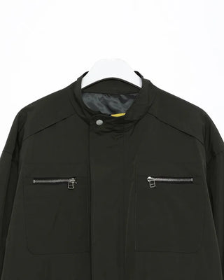 Zip-fly nylon jacket