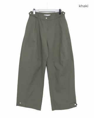 Snap Button Balloon Pants