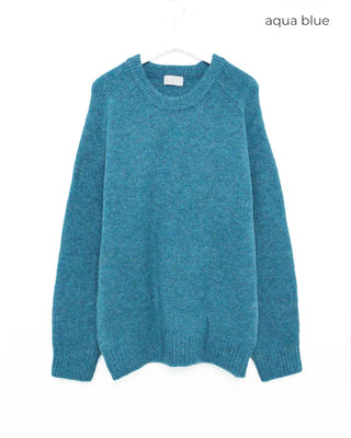 Melange Round Neck Knit