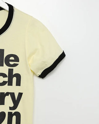 Fruit Ringer Semi-Cropped Half T-Shirt