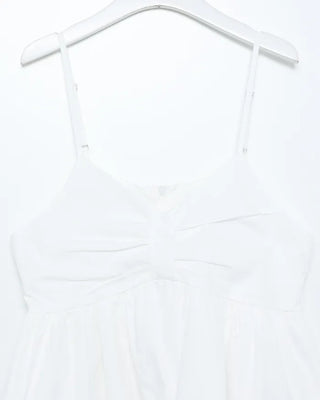 Ribbon flare camisole