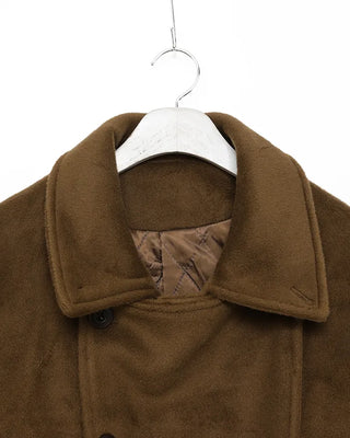 Trench-style mid-length jacket