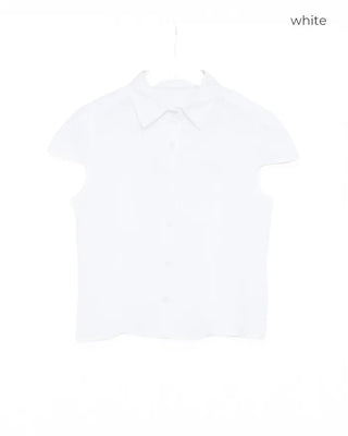 Smol Stripe Cap Sleeve Shirt