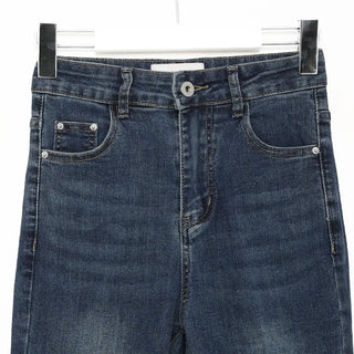 Slim bootcut denim pants
