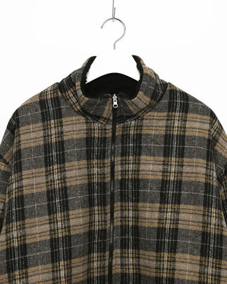Reversible Stitch Check Jumper