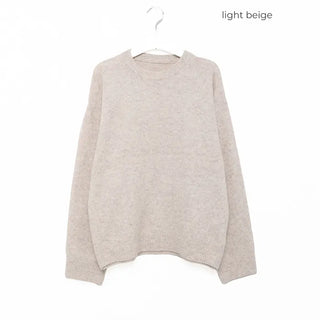Basic round neck knit