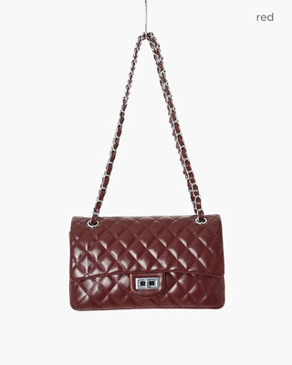 Quilted chain bag
