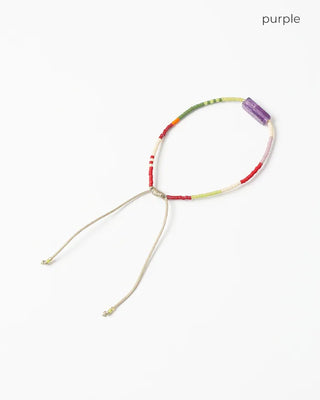 Color Bead Point Bracelet