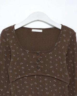 Flower Long T-shirt