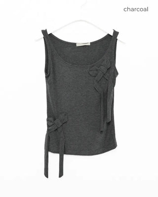 Ribbon Sleeveless