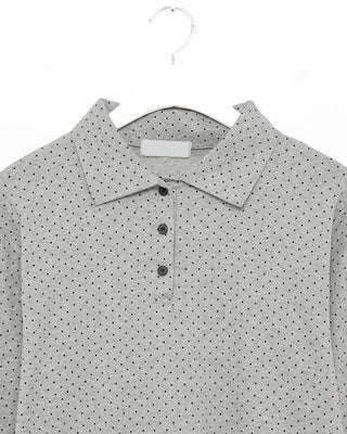 Pindot Long Polo T-shirt