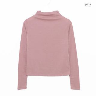 Basic turtleneck T-shirt