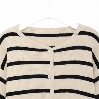 Striped cardigan