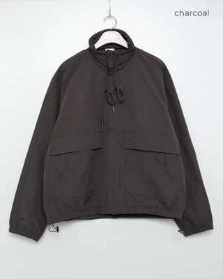 Pocket Windbreaker Hoodie