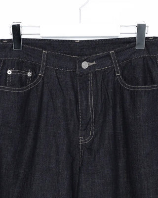 Wide selvedge denim pants